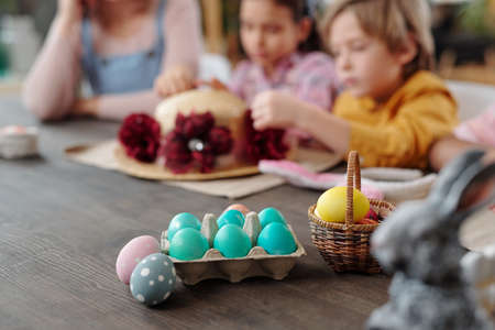 Painted eggs for Easter