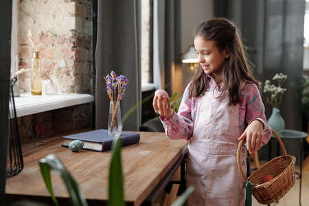 Girl celebrating Easter holiday