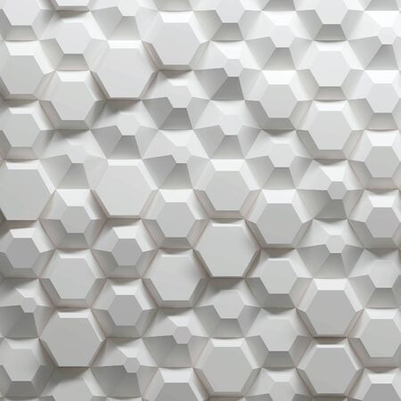 Parametric pattern, 3d illustrationの写真素材