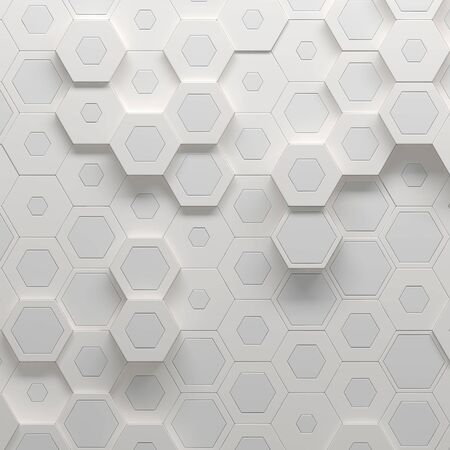 Parametric pattern, 3d illustrationの写真素材