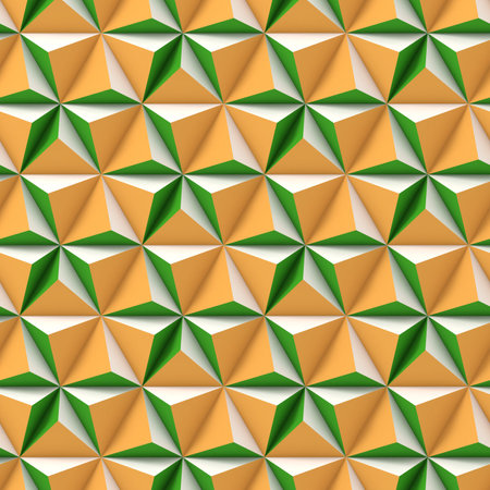 3d illustration of seamless patternの写真素材