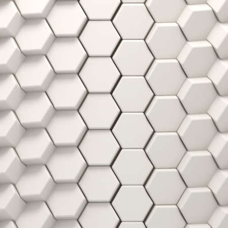 3d illustration of parametric patternの写真素材
