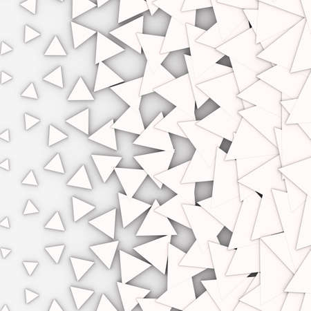 3d illustration of abstract parametric backgroundの写真素材