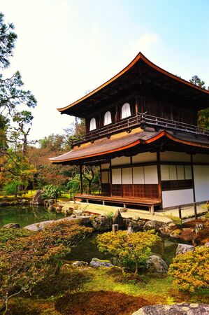 Ginkaku-ji, the  Temple of the Silver Pavilion,  is a Zen temple in the Sakyo ward of Kyoto, Japanのeditorial素材