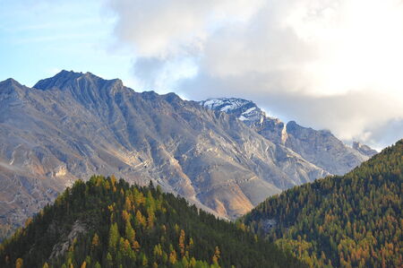 Swiss National Park in the autumn
