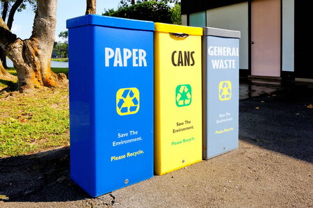 Recycling bins