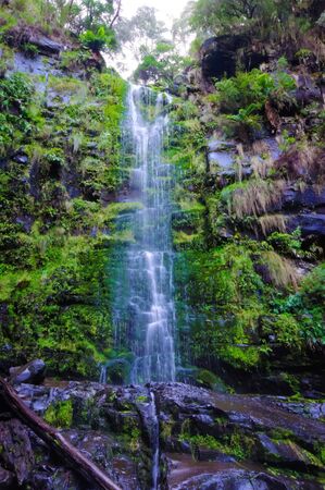 Beautiful Hopetoun falls in Australiaの写真素材
