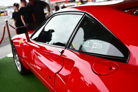 HAMPTON DOWNS, NEW ZEALAND - APRIL 18: Ferrari 288 GTO on display at Ferrari Challenge Asia Pacific Series race on April 15, 2018 in Hampton Downsのeditorial素材