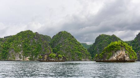 Tropical hilly islands in Coron, Palawan, Philippines.