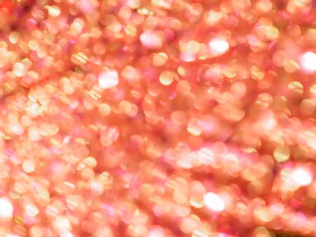 Abstract soft-focused glittering and shiny bokeh background.の写真素材