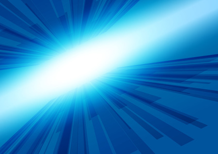 Abstract Lines Blue with Light Background, Vector Illustrationのイラスト素材