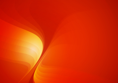 Abstract Shape Orange Background, Vector Illustrationのイラスト素材