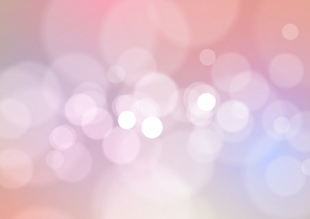 Abstract Bokeh Lights Vintage Background, Vector Illustrationのイラスト素材