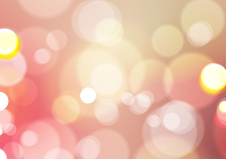 Abstract Bokeh Light Vintage Background, Vector Illustrationのイラスト素材