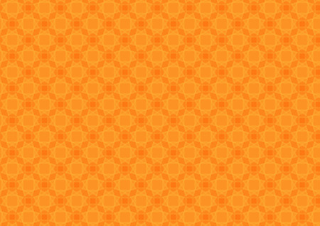 Abstract circles orange pattern background, Vector illustrationのイラスト素材