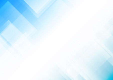 Abstract light blue background with square shapes, Vector illustrationのイラスト素材