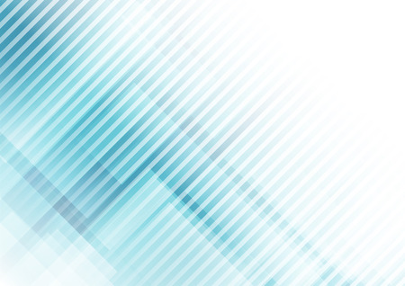 Abstract geometric shapes on blue background, Vector illustrationのイラスト素材