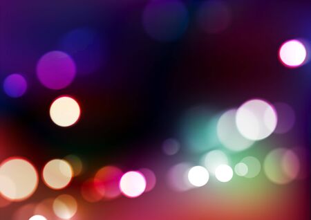 Abstract bokeh lights background. Vector Eps10のイラスト素材