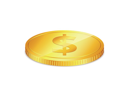 One Coin のイラスト素材