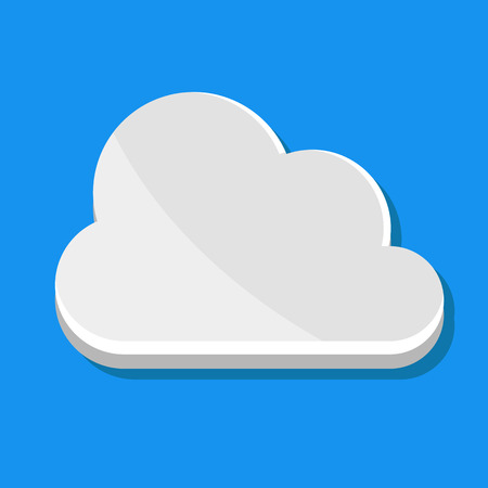 Vector Cloud Icon のイラスト素材