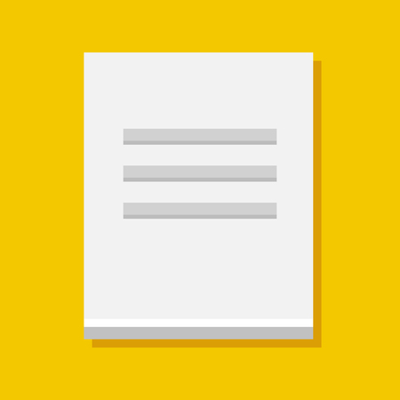 Vector Document Iconのイラスト素材