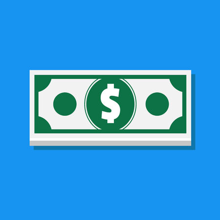 Vector Dollar Icon のイラスト素材