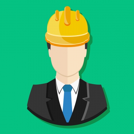 Vector Engineer Icon のイラスト素材
