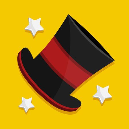 Vector Magician Hat Icon のイラスト素材