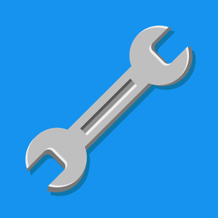 Vector Wrench Icon のイラスト素材