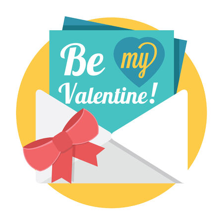 Vector  Be My Valentine  Illustrationのイラスト素材