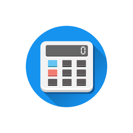 Vector Calculator Iconのイラスト素材