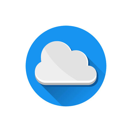 Vector Cloud Iconのイラスト素材