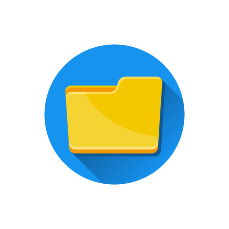 Vector Folder Iconのイラスト素材