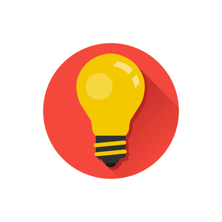 Vector Lightbulb Iconのイラスト素材