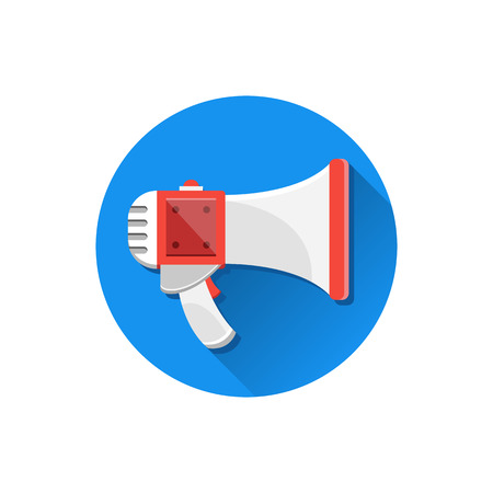 Vector Megaphone Iconのイラスト素材