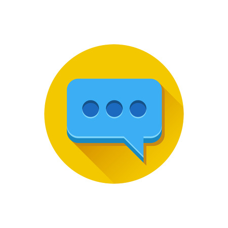 Vector Message Iconのイラスト素材