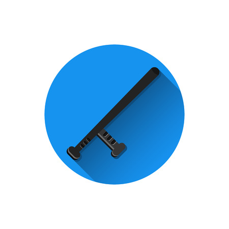 Vector Police Baton Iconのイラスト素材