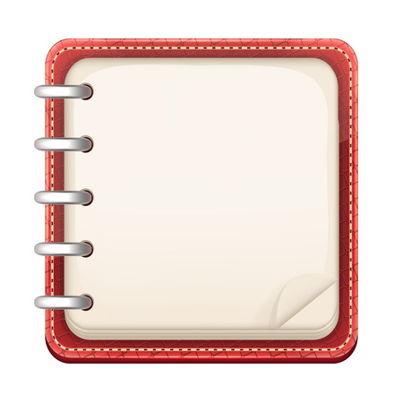 Cartoon Blank Sheets of Paper のイラスト素材