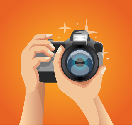 Vector photo illustrationのイラスト素材