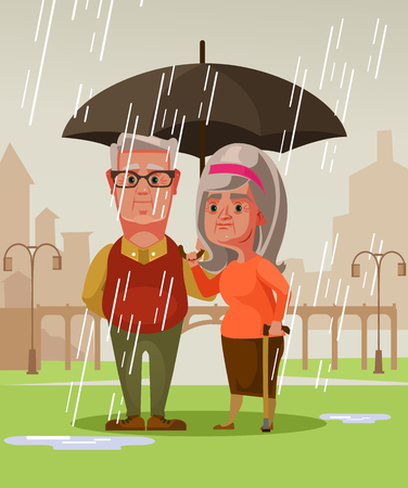 Two people man and woman. Romantic date concept vector cartoon illustrationのイラスト素材