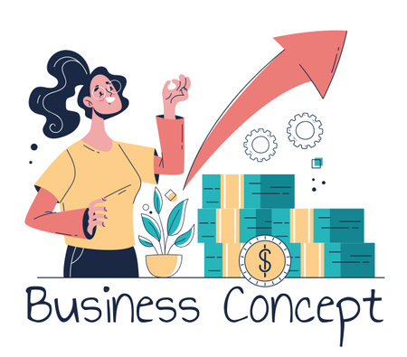 Business people characters office workers team managers concept set collection. Vector graphic design element illustrationのイラスト素材