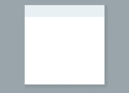 Paper note sticky tape sticker isolated concept. Vector cartoon graphic design element illustrationのイラスト素材