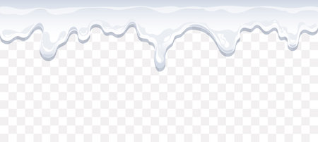 Milk yogurt white drip melt liquid drop background concept. Vector flat graphic design illustrationのイラスト素材