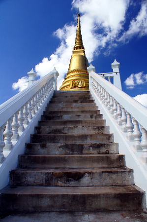 This is  a  monastery in Phichit   It is located in the north of Thailand の写真素材