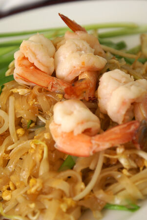 this is a thaifood ti name is padthai                      の写真素材