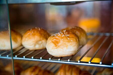 These are new daily bakery.の写真素材