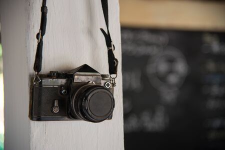This is a picture of old camera.