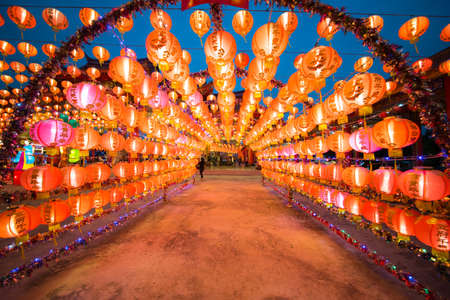 These are chinese lantern.のeditorial素材