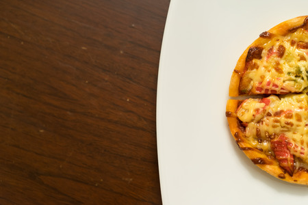 Hot Homemade Pizza Ready to Eatの写真素材