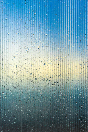 acrylic sheet water drop abstract backgroundの写真素材